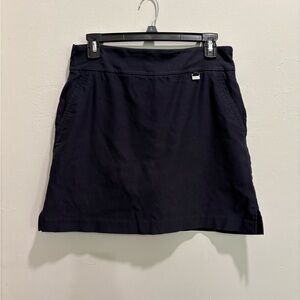 EP Pro Navy A-Line Mini Skirt Casual